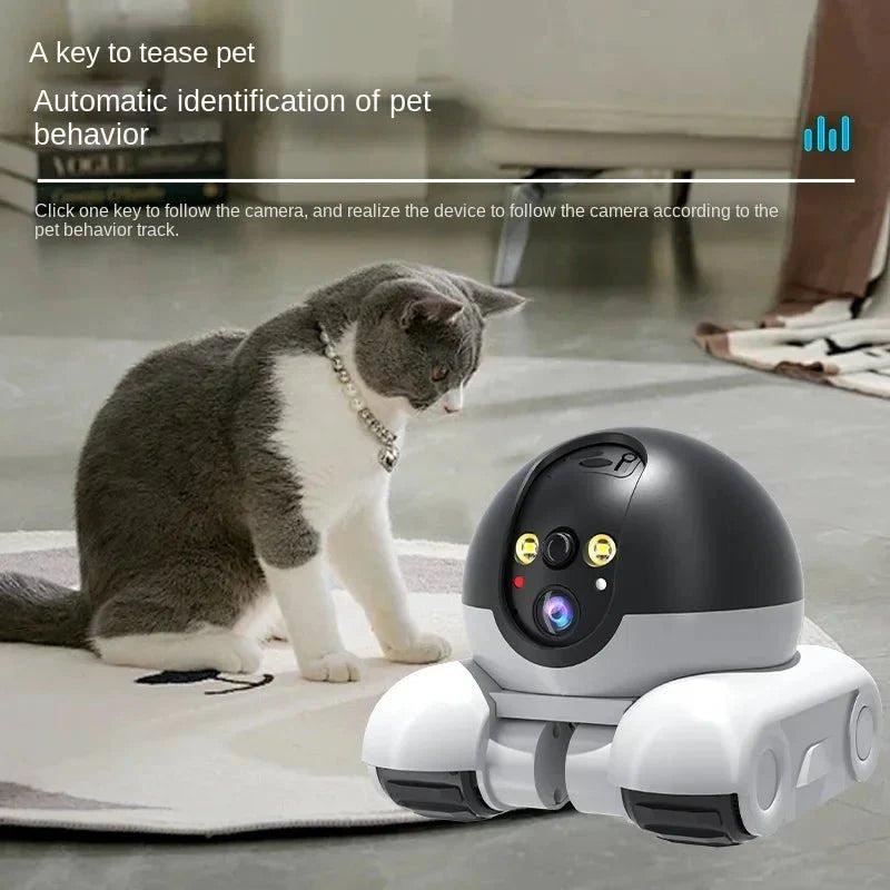 HD WiFi PTZ IP Smart Security Smart Camera Monitor Home Robot Drone — View 6