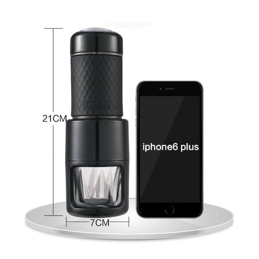 Portable Espresso Maker Set – Manual Travel Coffee Machine with Case 18 Bar Nespresso Pod Compatible - GiftWave.co