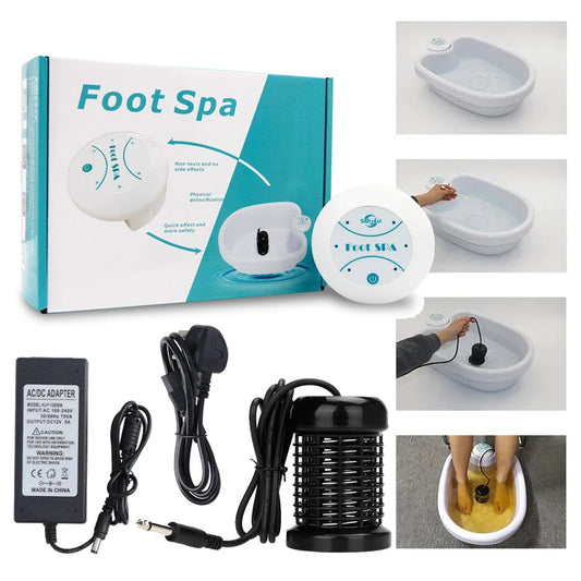 Detox Ionic Foot Spa Bath | Massage Foot Ionic Detoxification Machine