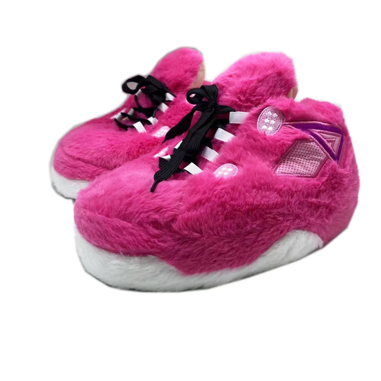 Jordan Max Air Retro Sneaker Slipper Dunk House Shoes Plush Comfort Non-Slip Indoor Unisex Gift