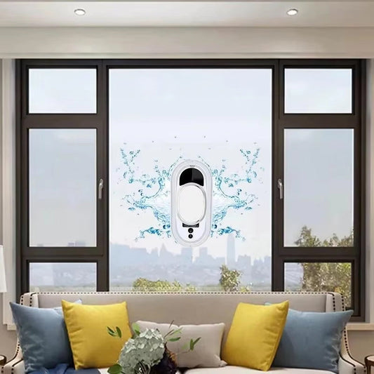 CleanSweep Smart Window Remote Control Cleaning Robot - Best Auto Glass Cleaner | Perfect Gift For Homes
