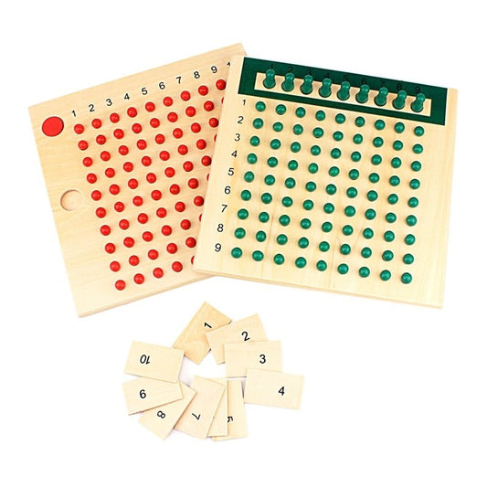 Wooden Montessori Multiplication Boards - GiftWave.co