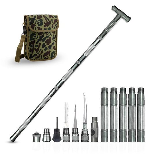 Multifunctional Survival Hiking Pole | The All - in - One Trail Companion - GiftWave.co