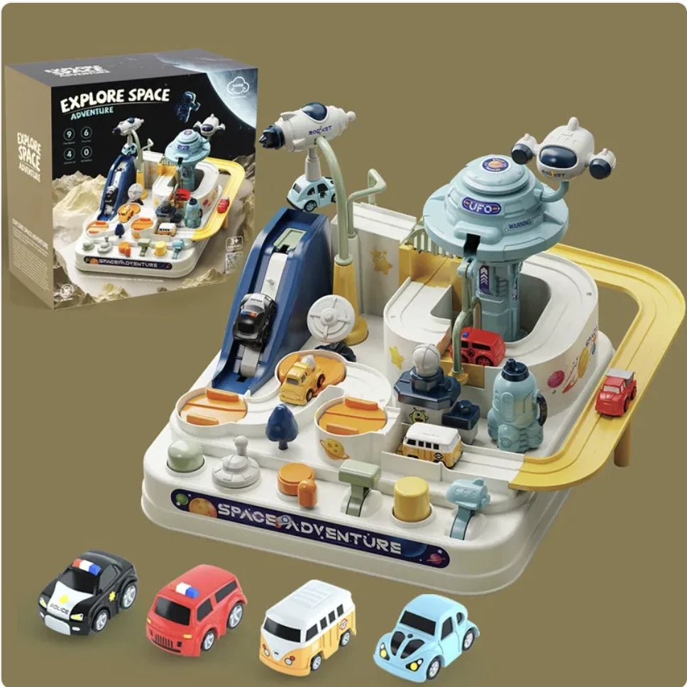 Children's Adventure Train Set Toy for Car Entrance — View 30
