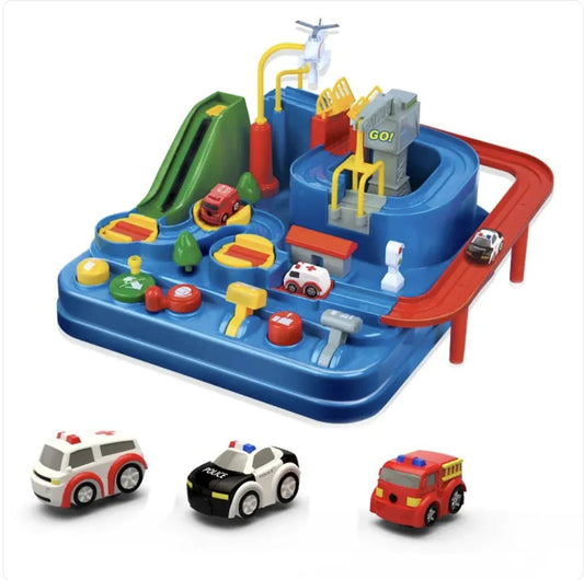 Children's Adventure Train Set Toy for Car Entrance — View 2