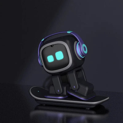 Emo AI Robot Pet Desktop Companion ChatGPT Voice Control 1000+ Expressio... — Gift Idea