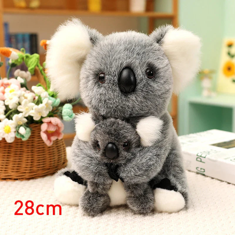 Lovely Australia Koala Plush Toy: Furry, Soft, and Huggable!