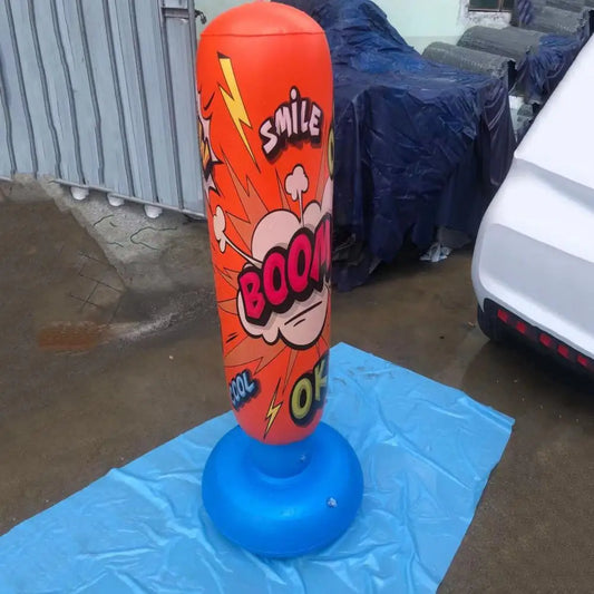 StrikeZone Inflatable Punching Bag: Inflatable Boxing Punching Bag