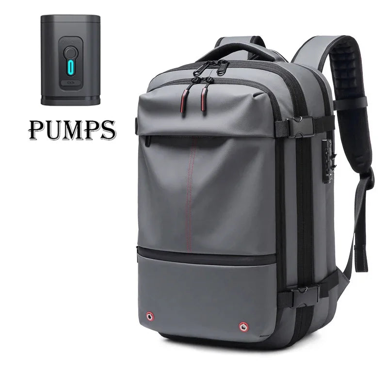 AeroVac™ 17-Inch Hybrid Compression Backpack | The Ultimate Space-Saver for 2026