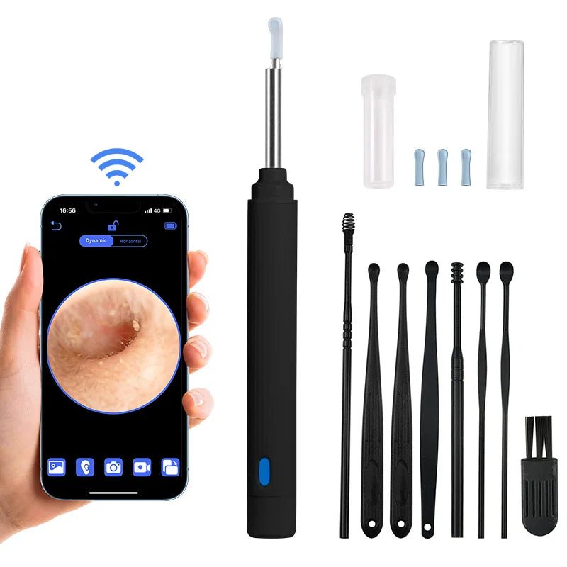 5MP HD Visual Ear Scope with LED Light – Digital Ear Inspection Camera — View 8