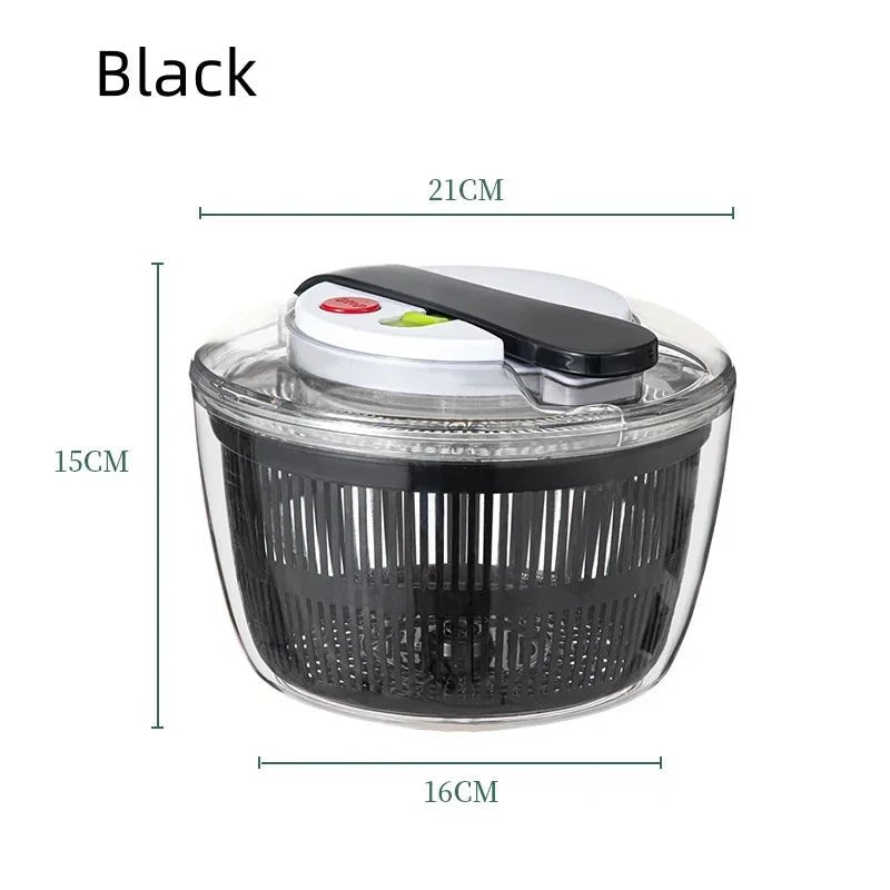3L Multifunctional Salad Spinner – The All-in-One Freshness Station — View 8