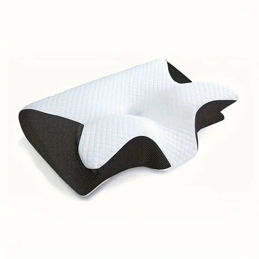 Butterfly Memory Foam Neck Pillow – Comfort & Massage Support — View 2