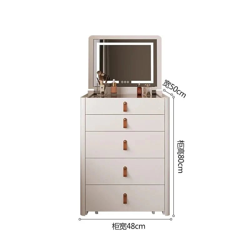 ChicFlip Vanity Set - Modern Elegance & Functionality for Your Bedroom D... — View 8