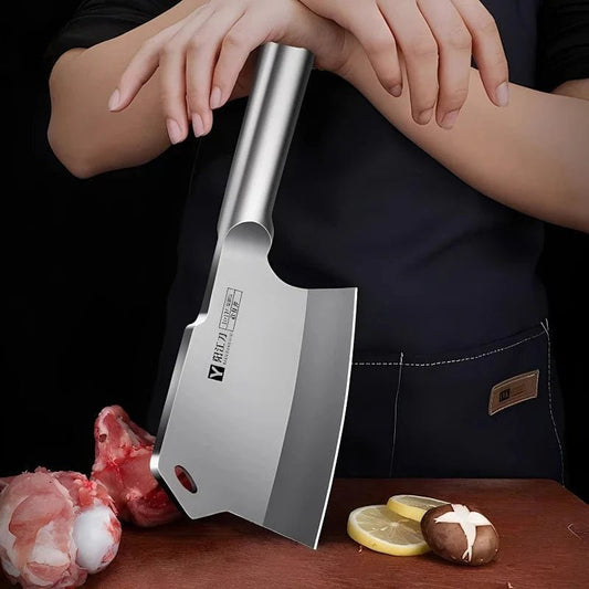 Forged Bone Cutting Knife - Premium Heavy-Duty Cleaver for Butchers — View 2