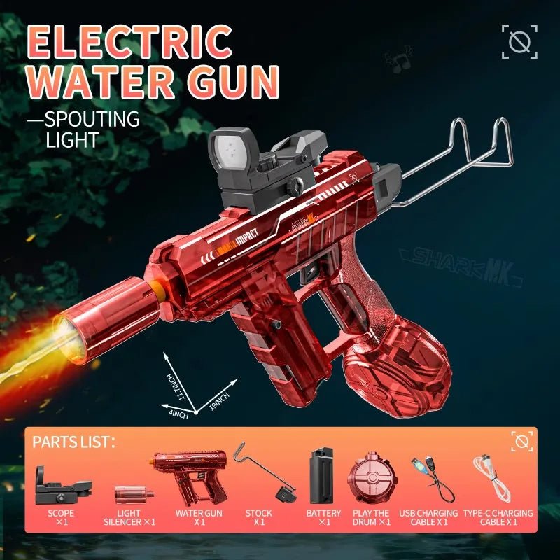 High - Pressure Electric Water Gun: Automatic Summer Fun Toy - GiftWave.co