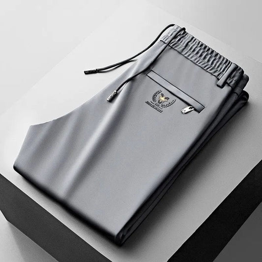 Ice Silk Cool Men's Pants - Summer Thin Quick - Drying Sweatpants for Outdoor Casual Wear - Homebound Essentials