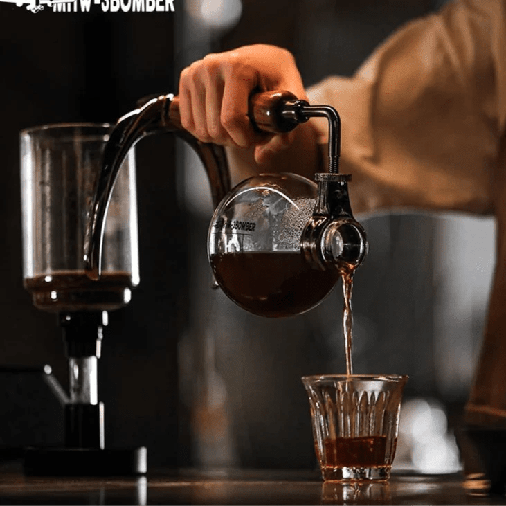 BOMBER Vintage Siphon Coffee Maker | The Ultimate Vacuum Extraction Expe... — View 6