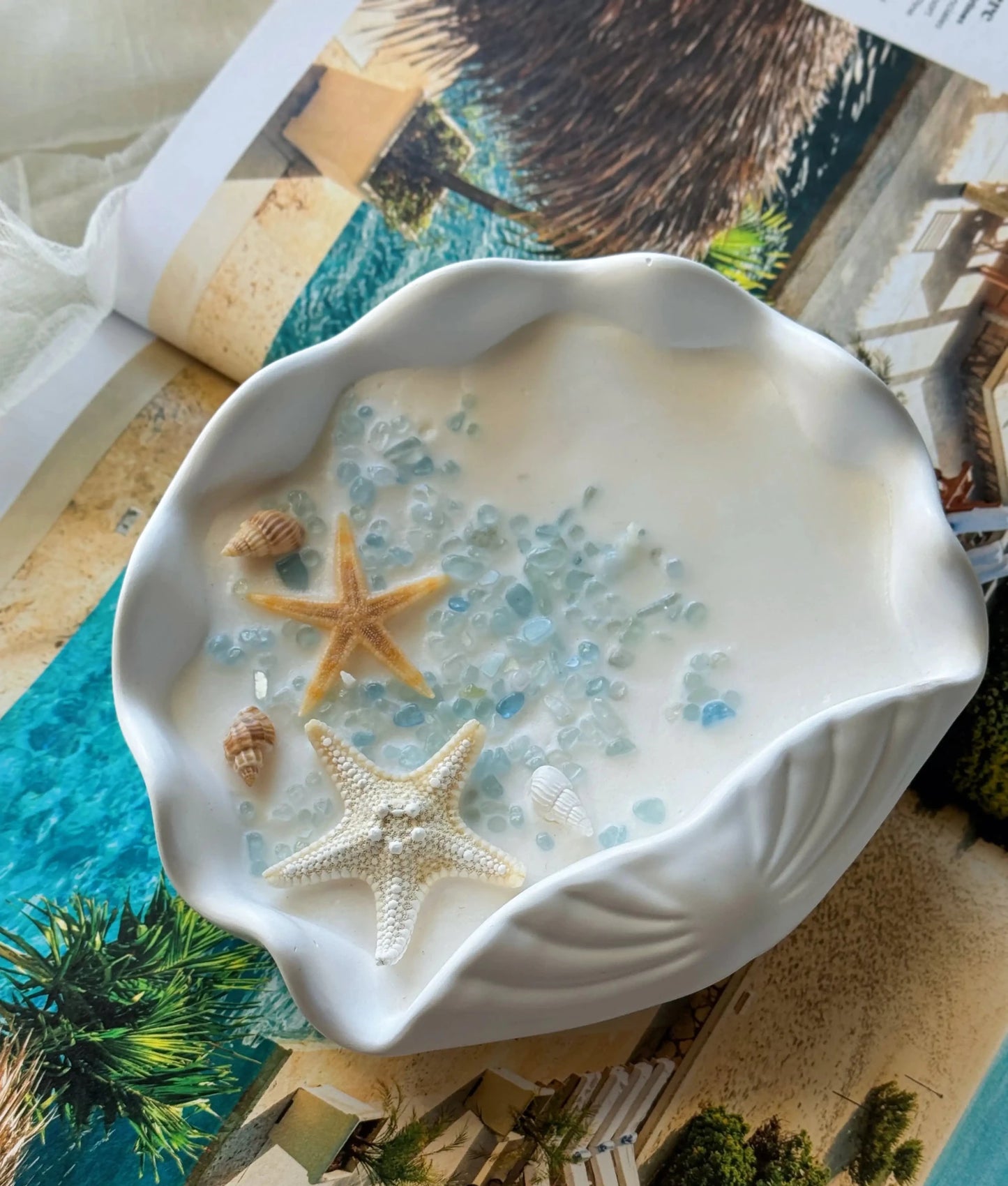 Ocean’s Whisper Large Scented Candle - GiftWave.co