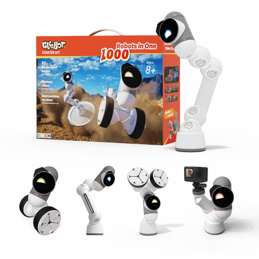 ClicBot Modular Coding Robot — Buildable, Programmable, STEM Learning Robot