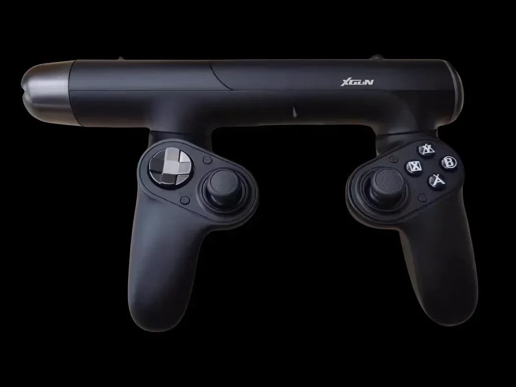XGUN: USB Light Gun / Gyro Gun Hybrid with Gamepad (SMG Form Factor) - Homebound Essentials