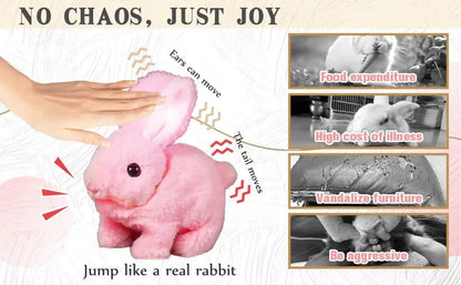 SnuggleHop™ Interactive Bunny | The Ultra-Soft Animated Companion