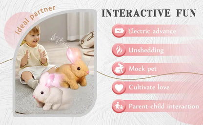 SnuggleHop™ Interactive Bunny | The Ultra-Soft Animated Companion