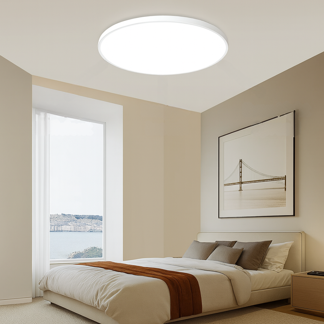 Modern Round LED Ceiling Light - Best Energy-Efficient Fixture | Perfect Home Gift