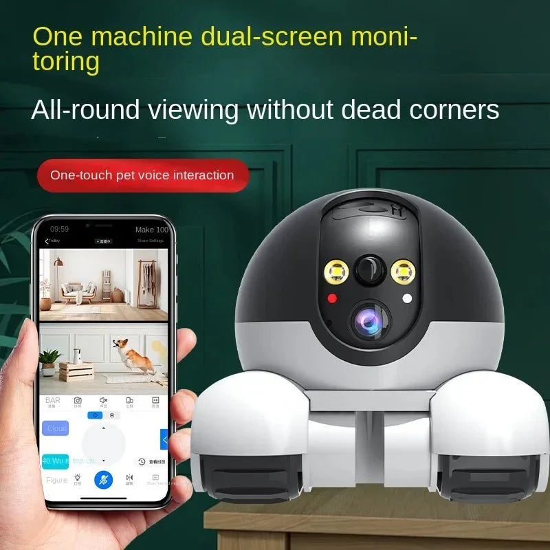 1080P HD WiFi PTZ IP Smart Security Smart Camera Monitor Home Robot Drone - Homebound Essentials