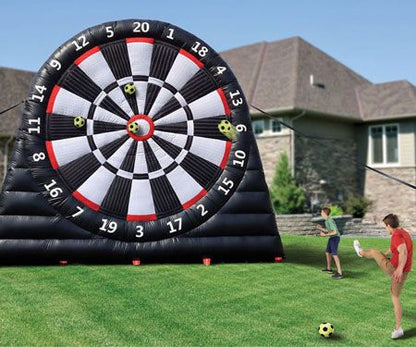 Giant Inflatable Soccer Darts Board Set - Up to 16.5ft High — View 5