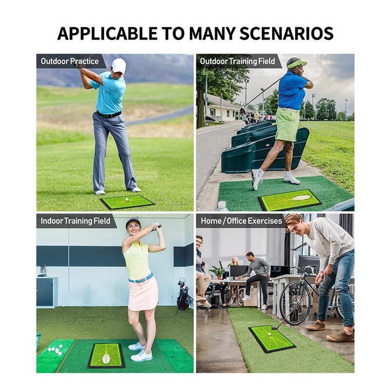 Golf Swing Tracker Mat – Swing Path Detection Practice Mat Indoor Outdoo... — View 7