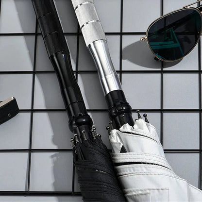 2 - in - 1 Walking Cane & UV Protection Hiking Windproof Umbrella - Homebound Essentials