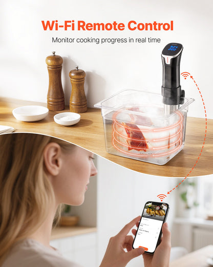 Sous Vide Machine Cooker Starter Kit – Immersion Circulator with Bags, P... — View 2