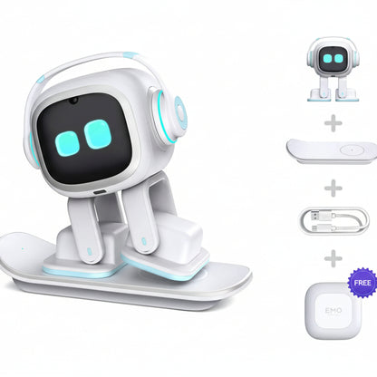 Emo Intelligent AI Robot Pet | Your Smart Voice-Controlled Desktop Companion