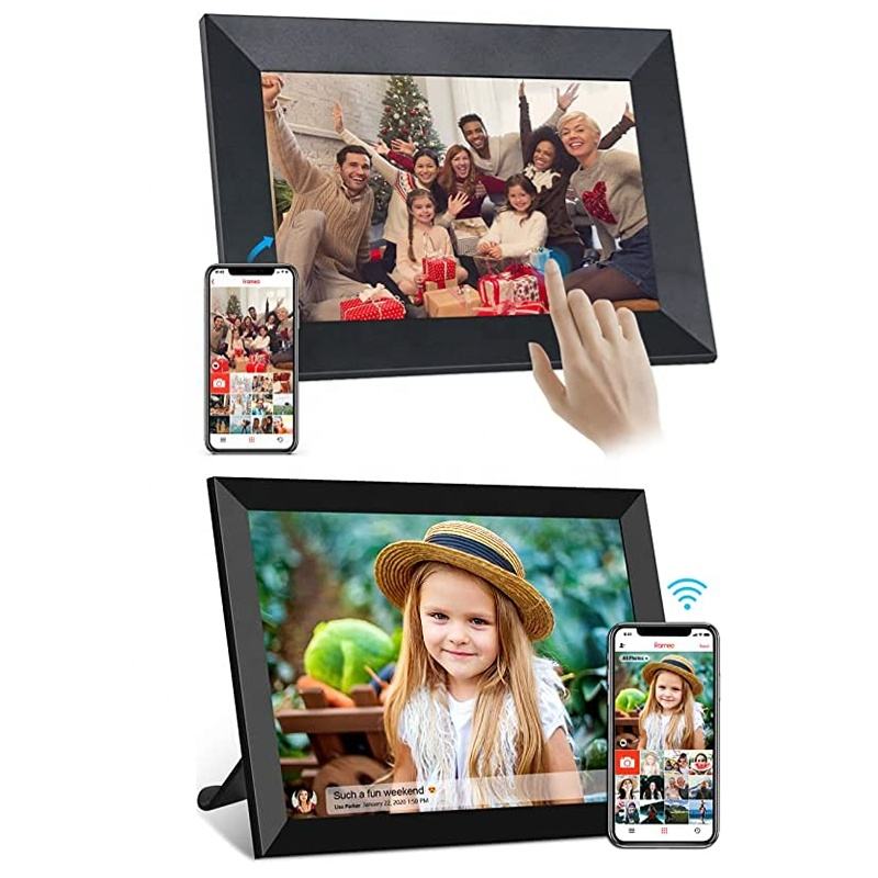 WiFi Digital Photo Frame 10 Inch – HD IPS Touch Screen 32GB Share Photos Remotely via App - GiftWave.co