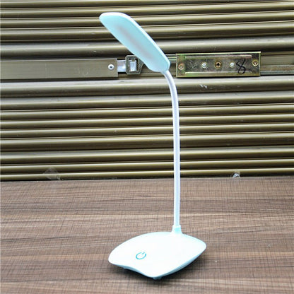Foldable LED Desk Lamp with Touch Control, Adjustable Brightness, Rechar... — View 2