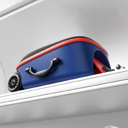 KO-KU Kid’s Multifunctional Detachable Suitcase & Stroller – 20-Inch Ride-On Travel Luggage with Guardrail