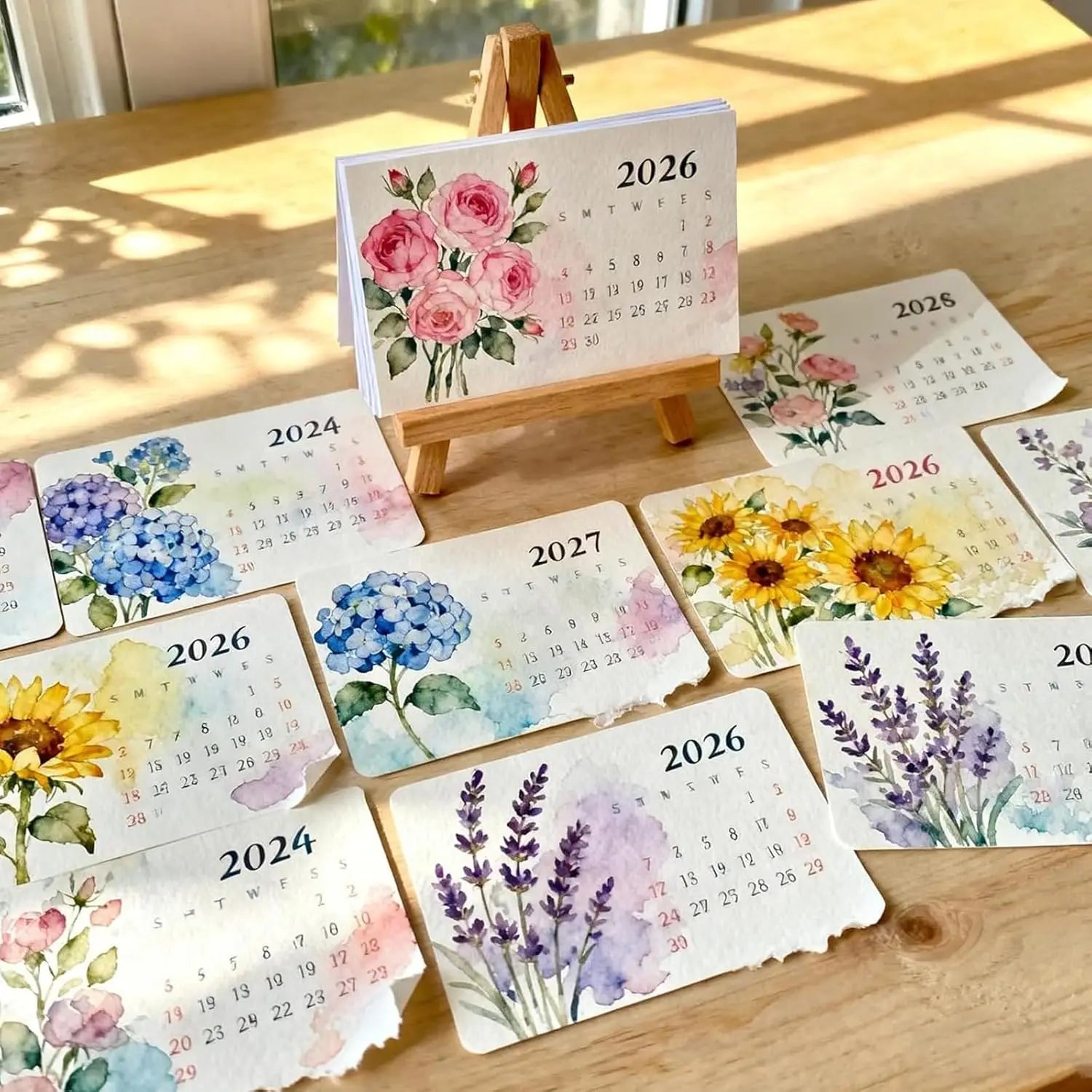 Eco-Friendly Plantable Seed Calendar 2026 – 12 Month Biodegradable Wildf... — View 13