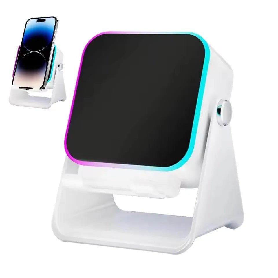 5-in-1 Wireless Bluetooth Speaker Phone Stand RGB Light Auto Induction C... — Gift Idea