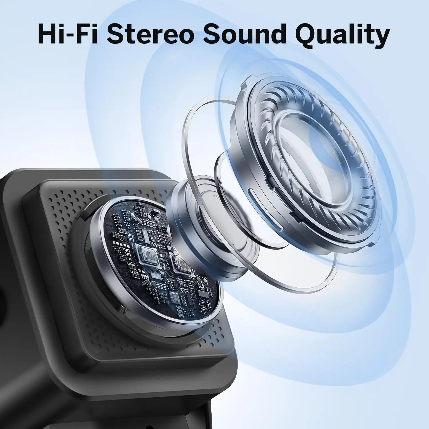 5-in-1 Wireless Bluetooth Speaker Phone Stand RGB Light Auto Induction C... — View 4