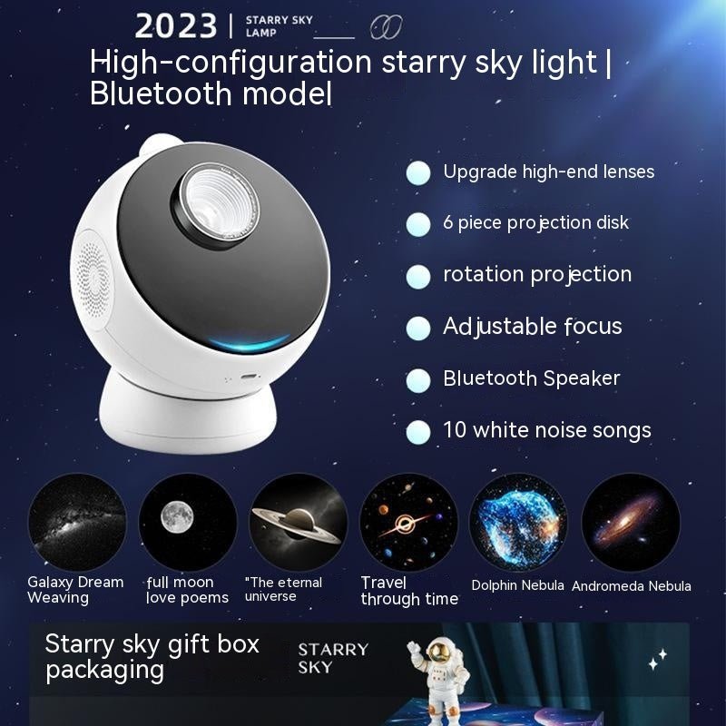 Galaxy Star Projector for Bedroom Night Light – Premium Complex Nebula P... — View 3