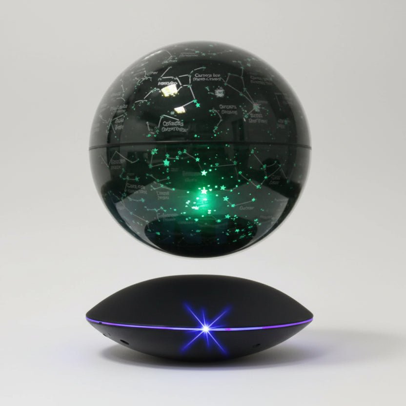 Magnetic Levitating Globe 6 - Inch LED Light 360° Floating World Map Desk Decor Gift - GiftWave.co