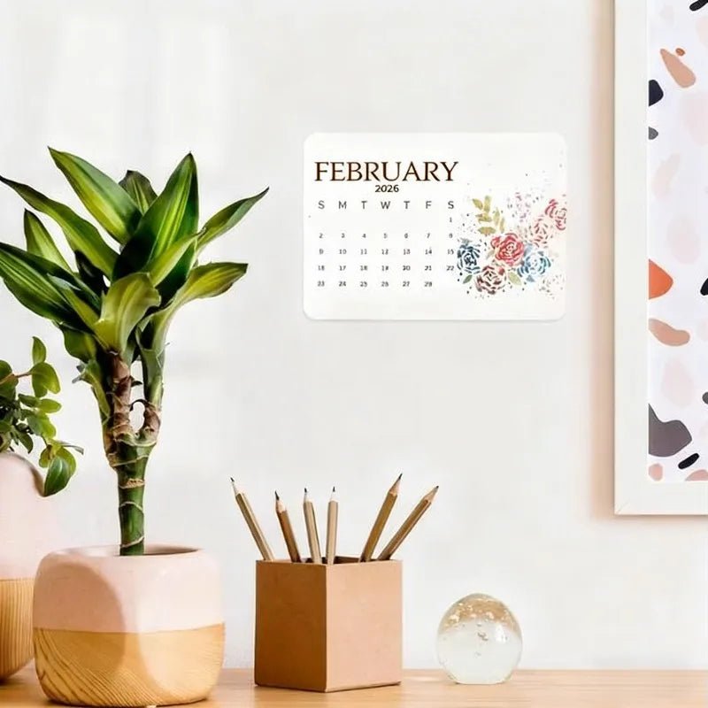 Eco-Friendly Plantable Seed Calendar 2026 – 12 Month Biodegradable Wildf... — View 4