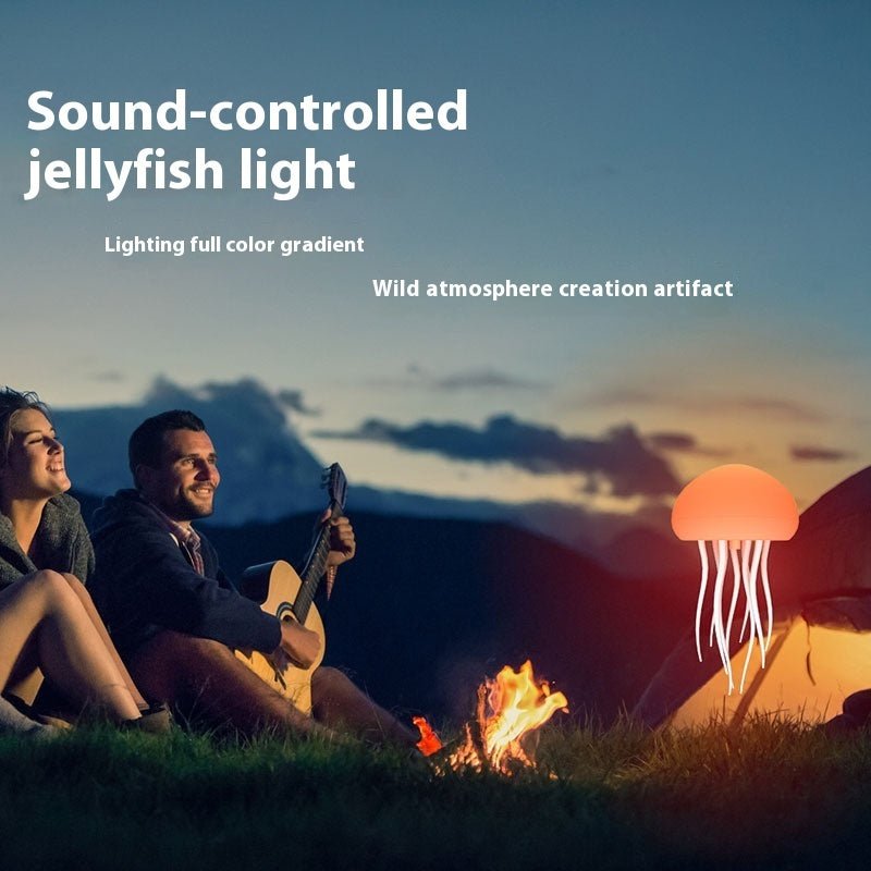 Jellyfish Lamp Bluetooth Speaker – 16 Color LED Aquarium Mood Night Ligh... — View 4