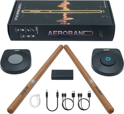 AeroBand BeatMaster AeroDrum 2.0 PLUS - Best Wireless Air Drum System for Musicians
