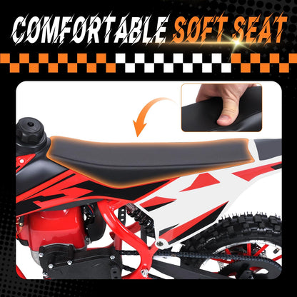 Mini Kids Dirt Bike - Premium 2-Stroke Gas Bike for Teens | Perfect Gift For Kids