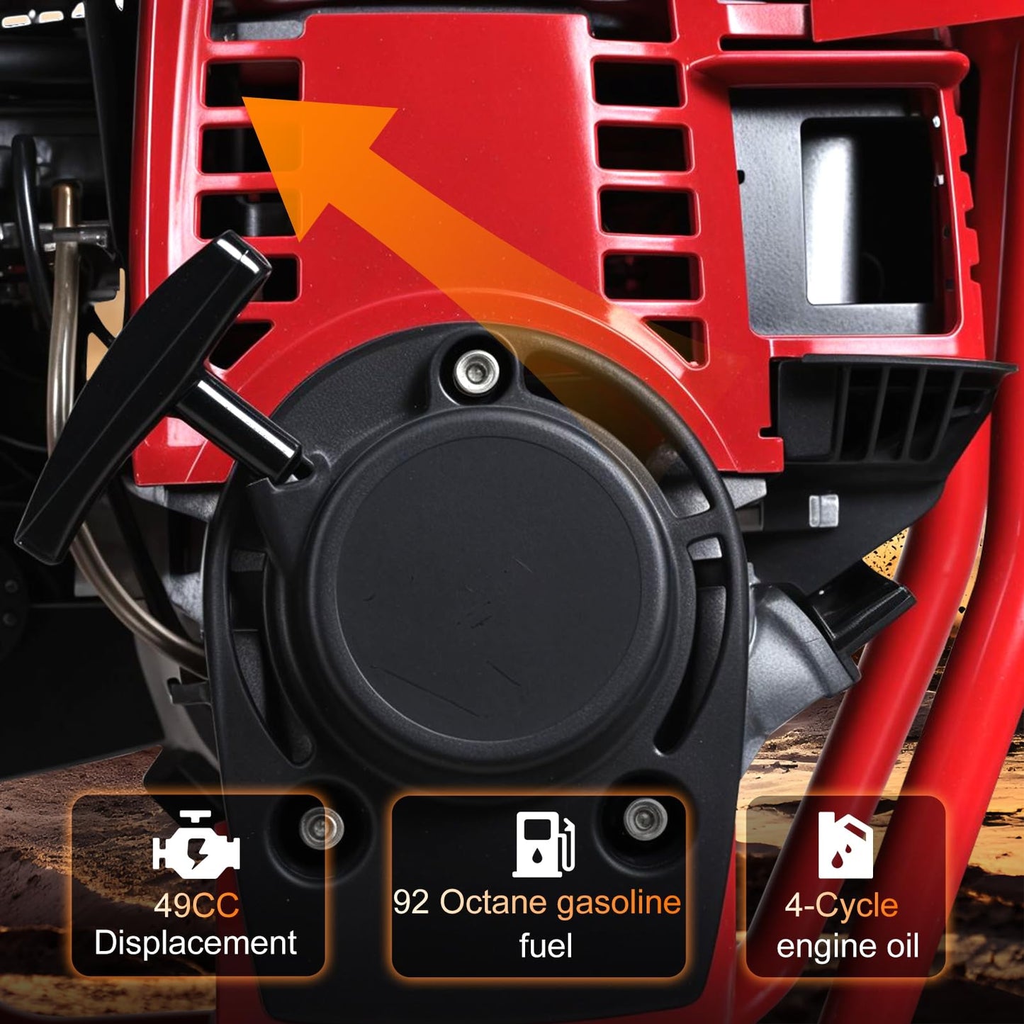 Mini Kids Dirt Bike - Premium 2-Stroke Gas Bike for Teens | Perfect Gift For Kids