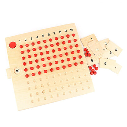 Wooden Montessori Multiplication Boards