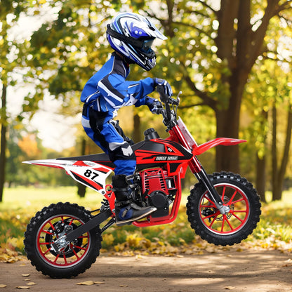 Mini Kids Dirt Bike - Premium 2-Stroke Gas Bike for Teens | Perfect Gift For Kids