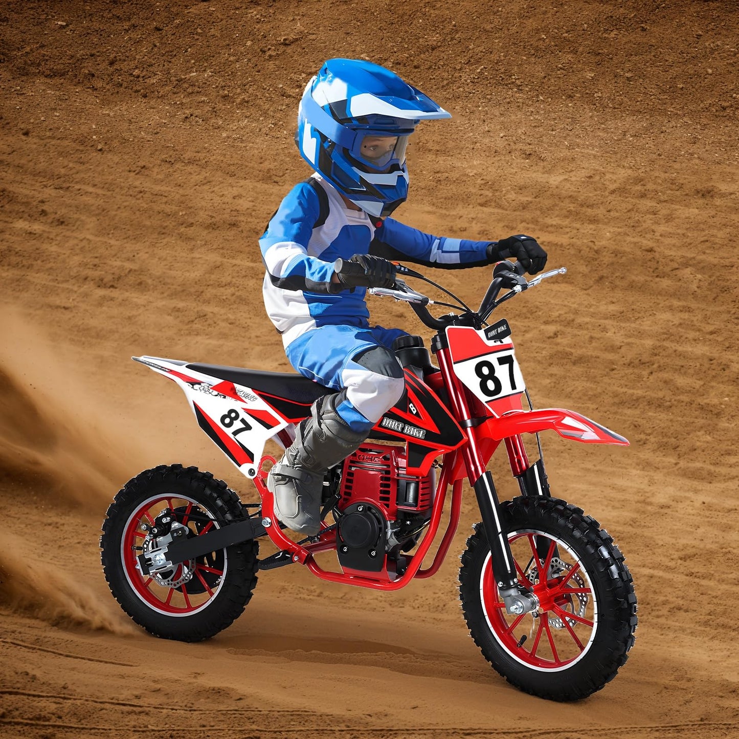 Mini Kids Dirt Bike - Premium 2-Stroke Gas Bike for Teens | Perfect Gift For Kids