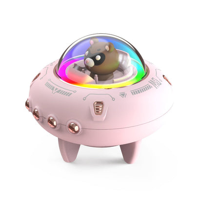 Magnetic Levitating Bluetooth Speaker – UFO Orb 360° Rotation RGB LED Floating Wireless Speaker - GiftWave.co
